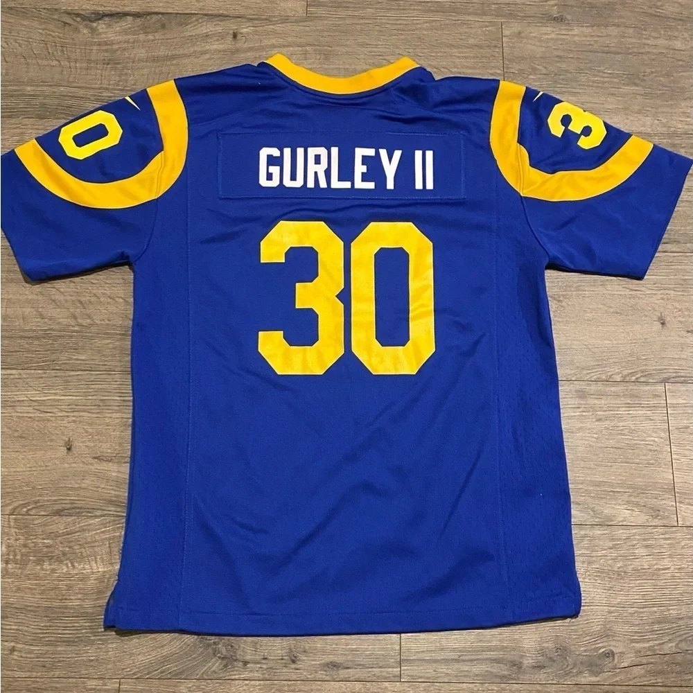 NFL Team Apparel/Youth Size L Gurley ll #30 Los Angeles Rams Jersey NWOT RARE​​​